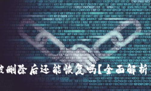 TPWallet被删除后还能恢复吗？全面解析与操作指南