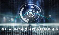 如何在TPWallet中查询持币地址的详细步骤