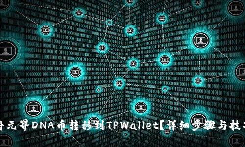 如何将元界DNA币转移到TPWallet？详细步骤与技巧指南